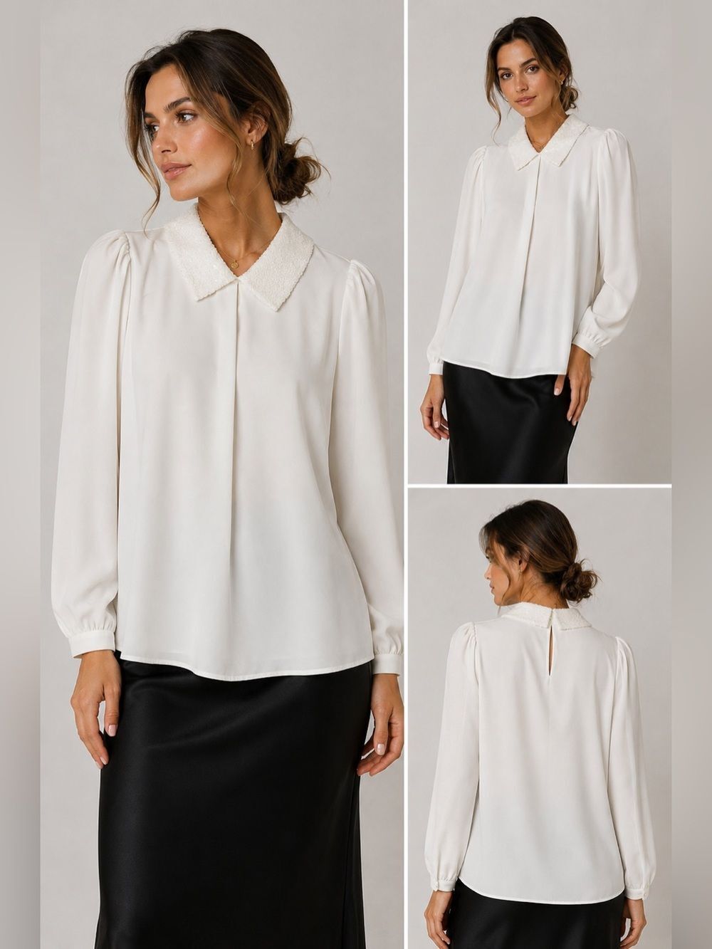 NWOT Amy by Amy Vermont Bohemian Blouse Size 46 EU / 2X US